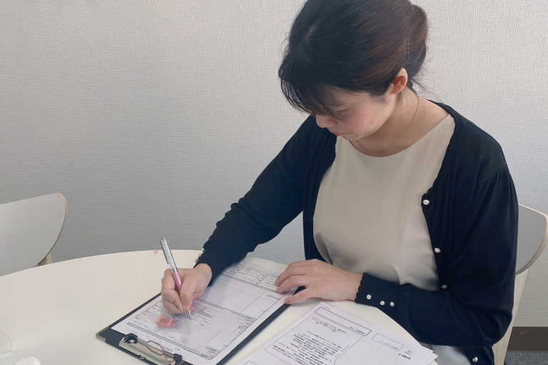 印象に残るプロフィールも一緒に作成