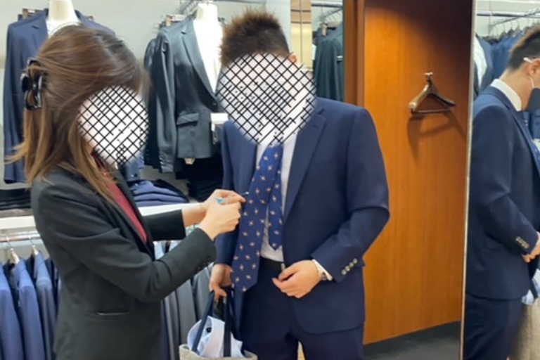 お見合い用の洋服選び同行